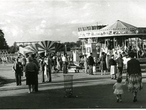 Drayton Manor pictured in 1956