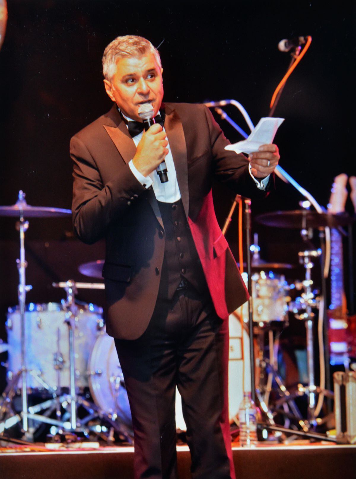 Suresh at one of his fundraising balls