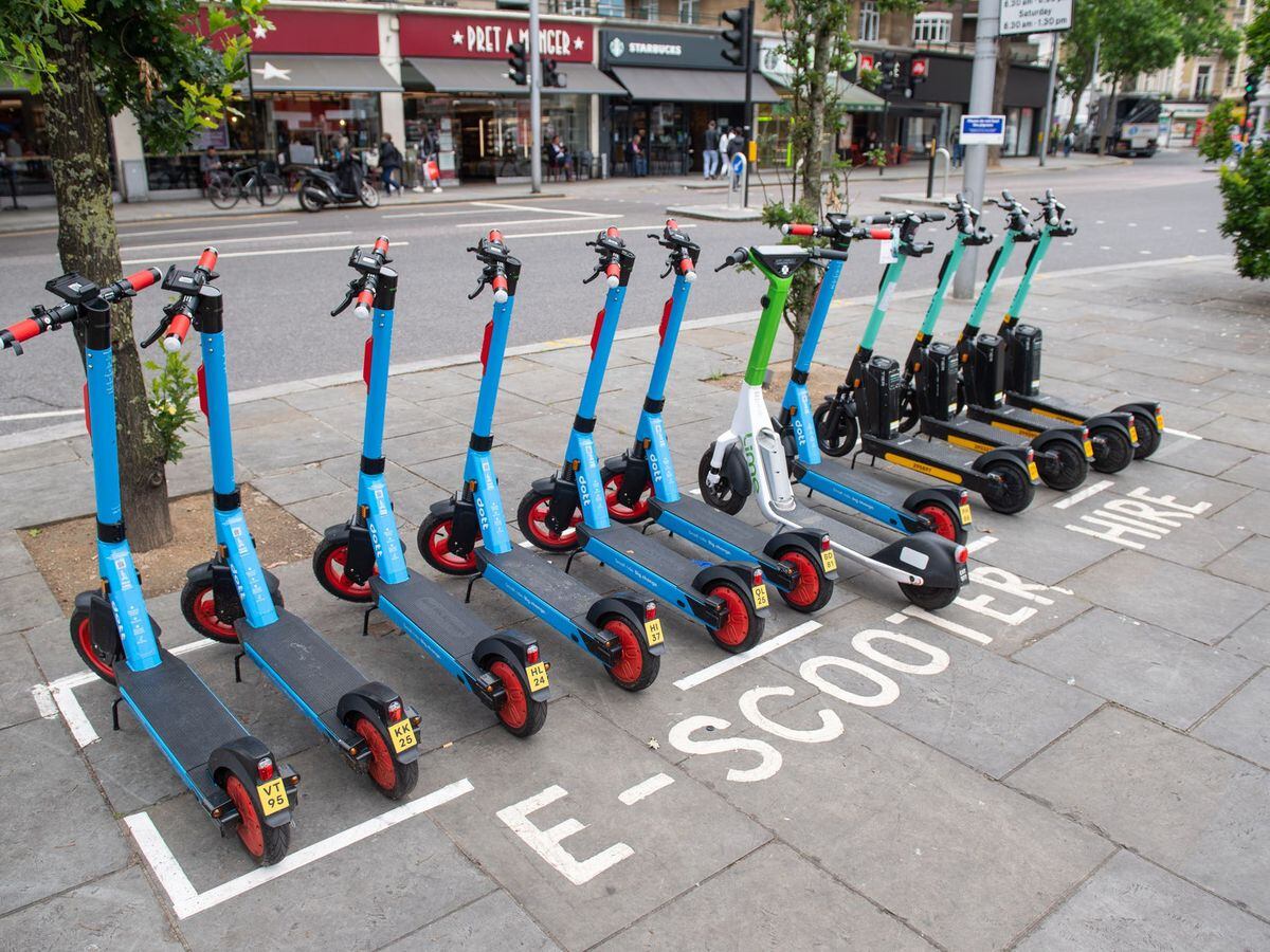 E-scooters in London