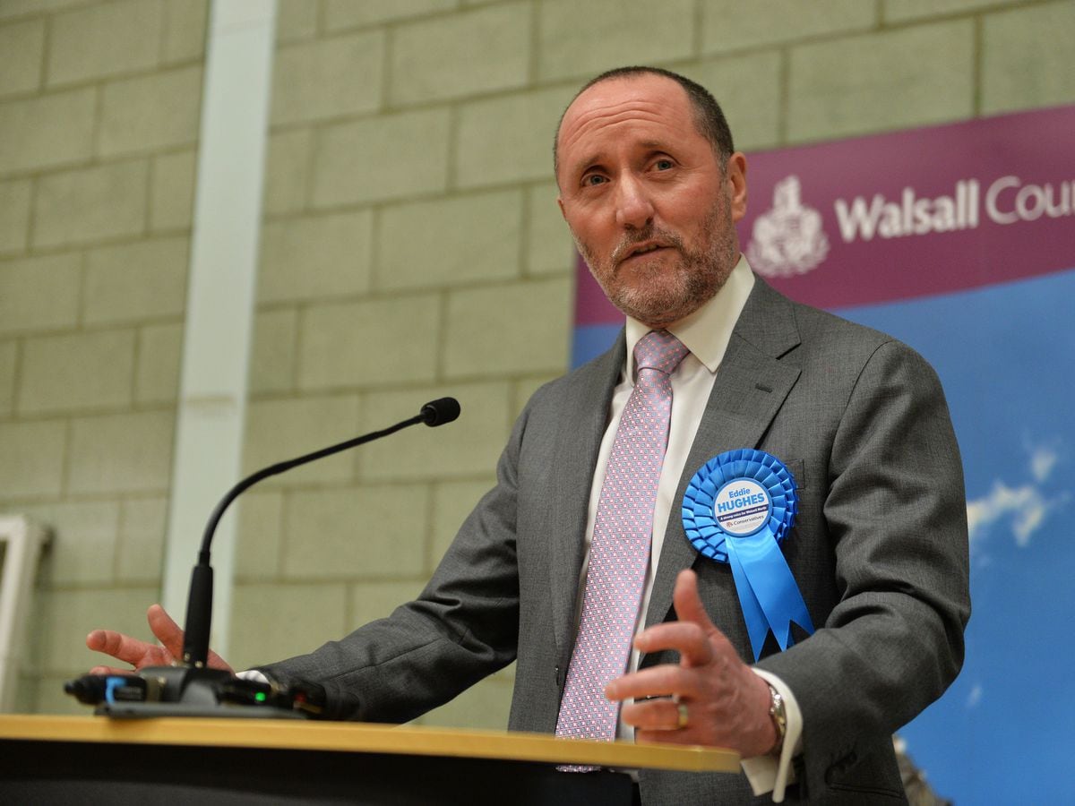 Walsall North MP Eddie Hughes has announced he is standing down 