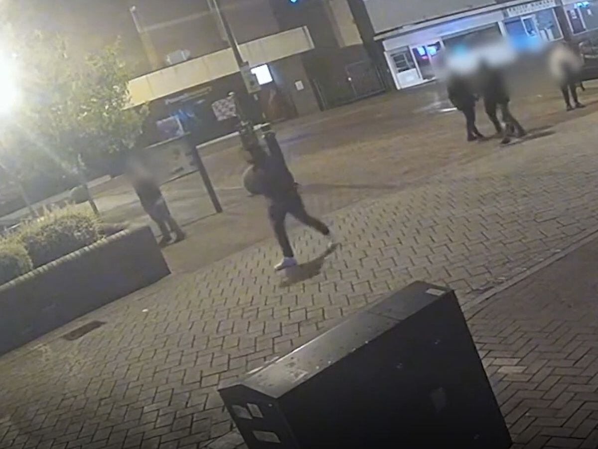 CCTV footage released after assault