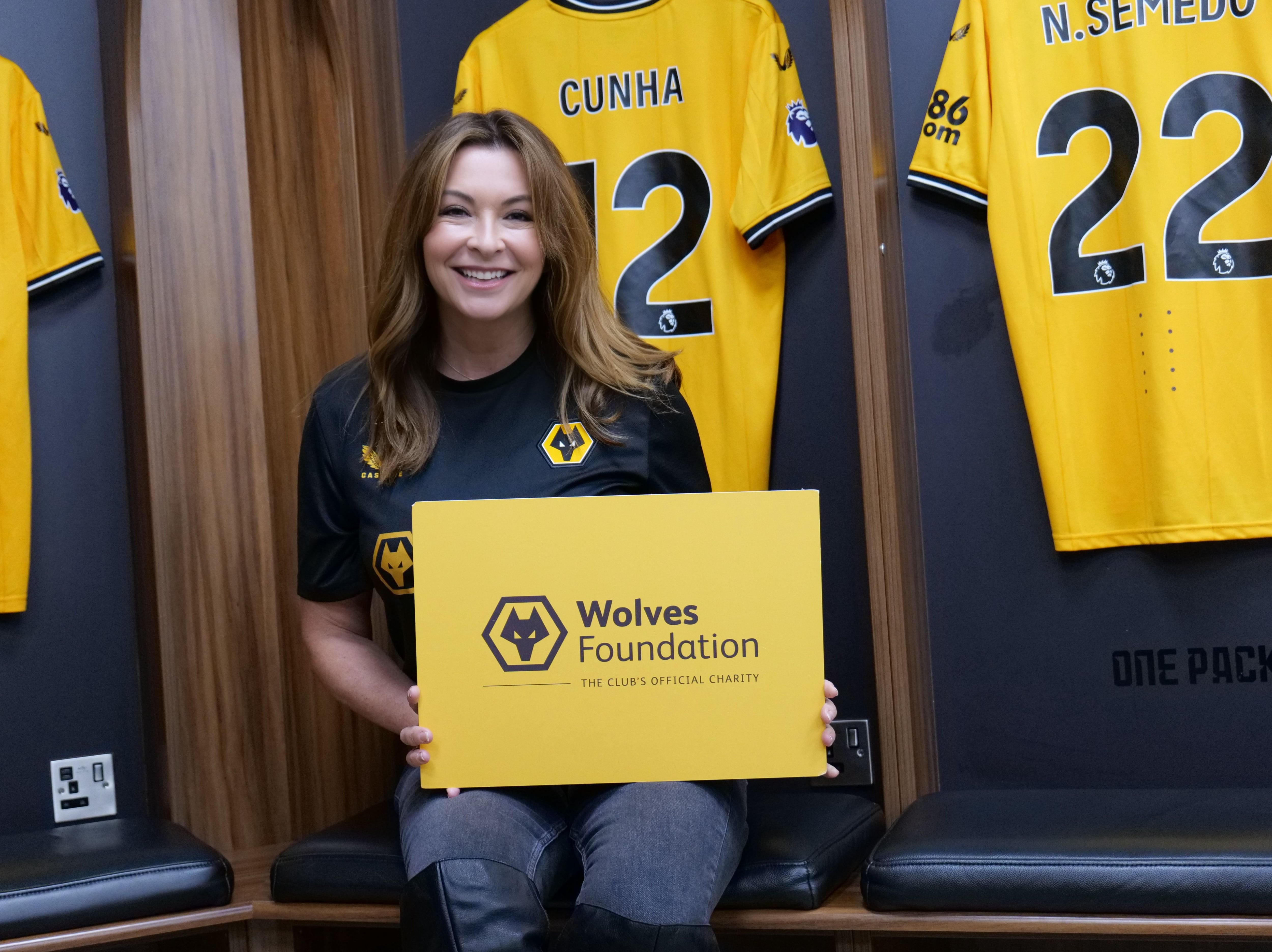 Wolves fan and broadcaster Suzi Perry proud to represent club and city as new foundation ambassador