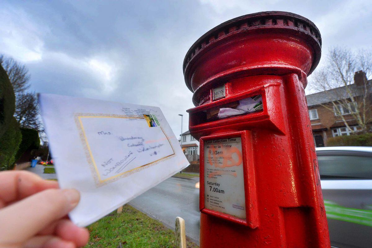 Residents want to know why the postbox has not been sealed shut