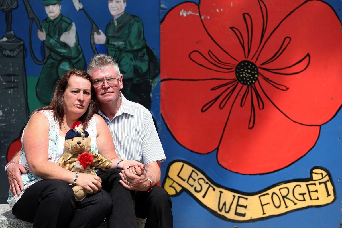 Ian and Lyn Rigby, step-father and mother of murdered soldier Lee Rigby