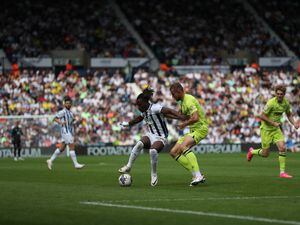 Brandon Thomas-Asante (Photo by Adam Fradgley/West Bromwich Albion FC via Getty Images).