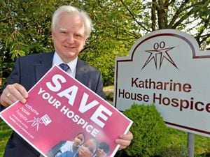 CEO Richard Soulsby at Katharine House Hospice