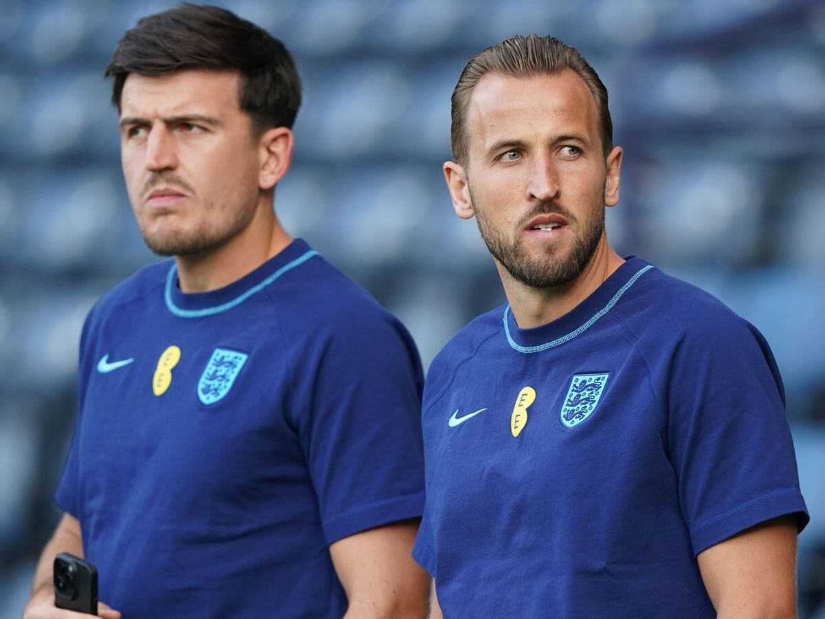 Harry Maguire and Harry Kane