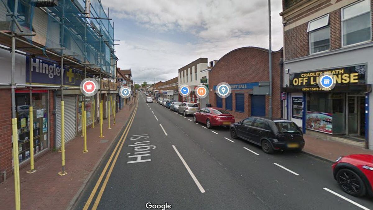 High Street in Cradley Heath. Photo: Google Street View