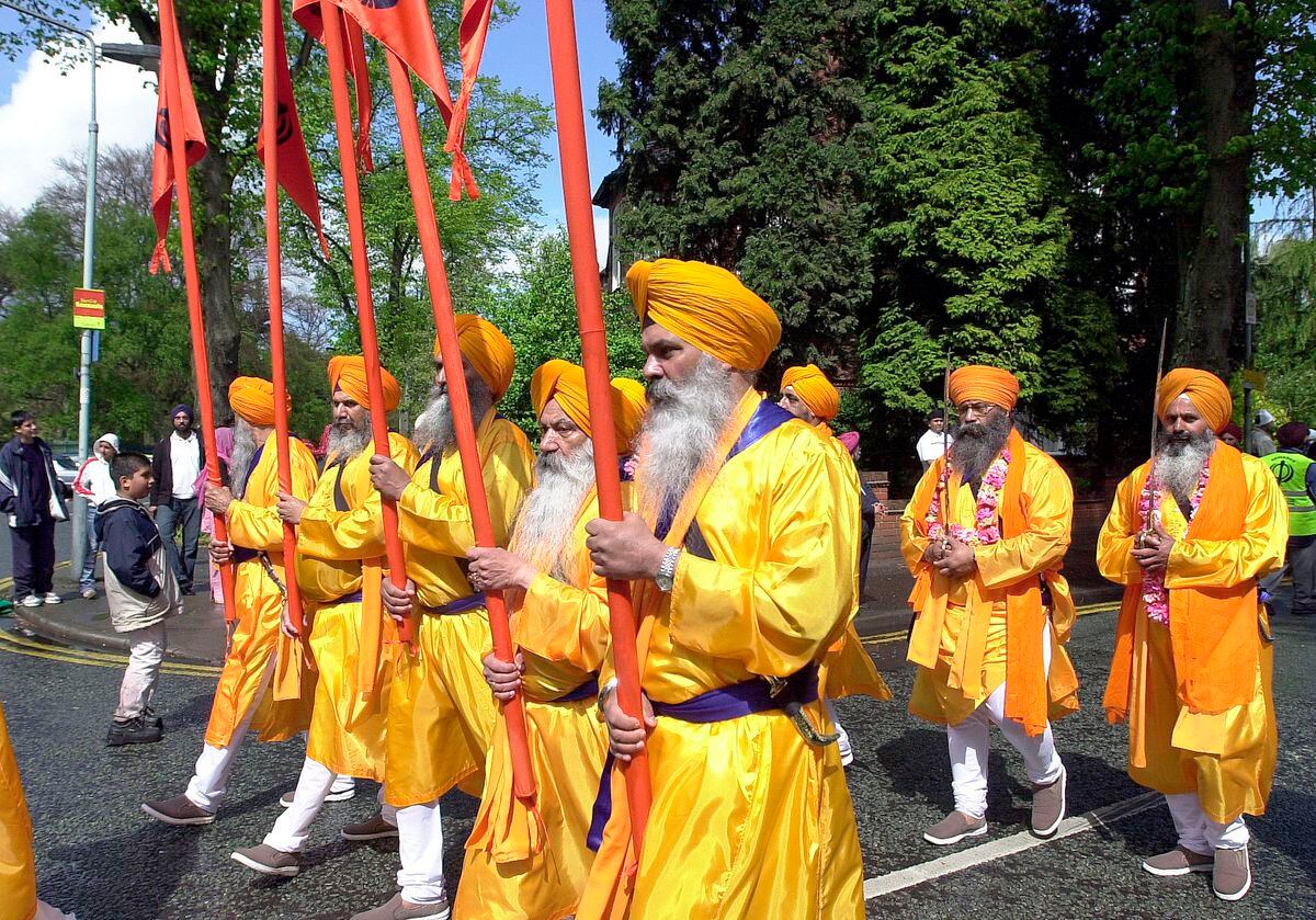 The Vaisakhi parade in previous years