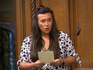 West Bromwich East MP Nicola Richards speaking in the Commons