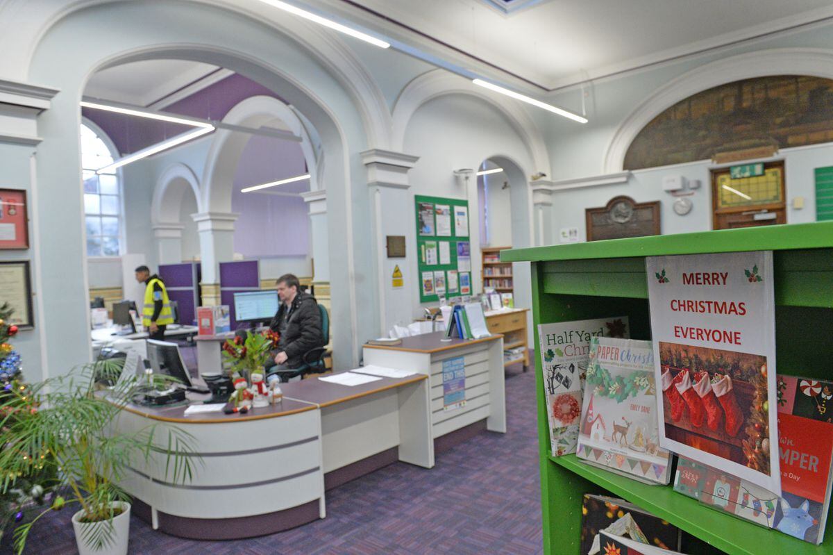 West Bromwich Library has kept the heating on over Christmas and New Year for everyone to enjoy a warm space