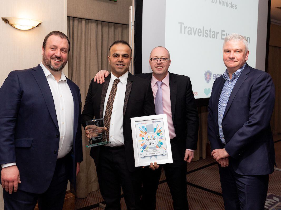 Travelstar European cleans up at national awards ceremony