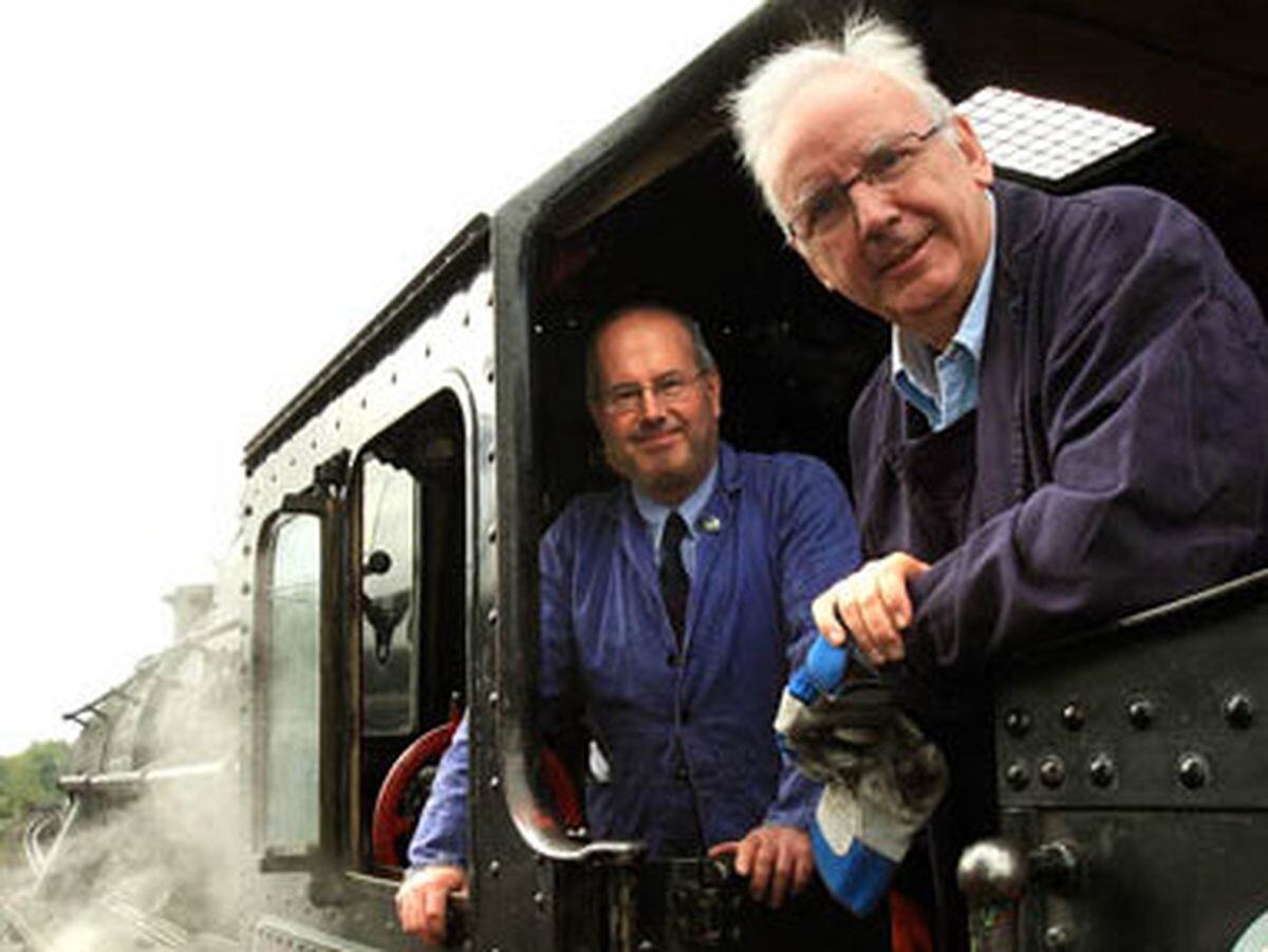 Pete Waterman at Bridgnorth's Severn Valley Railway in 2009
