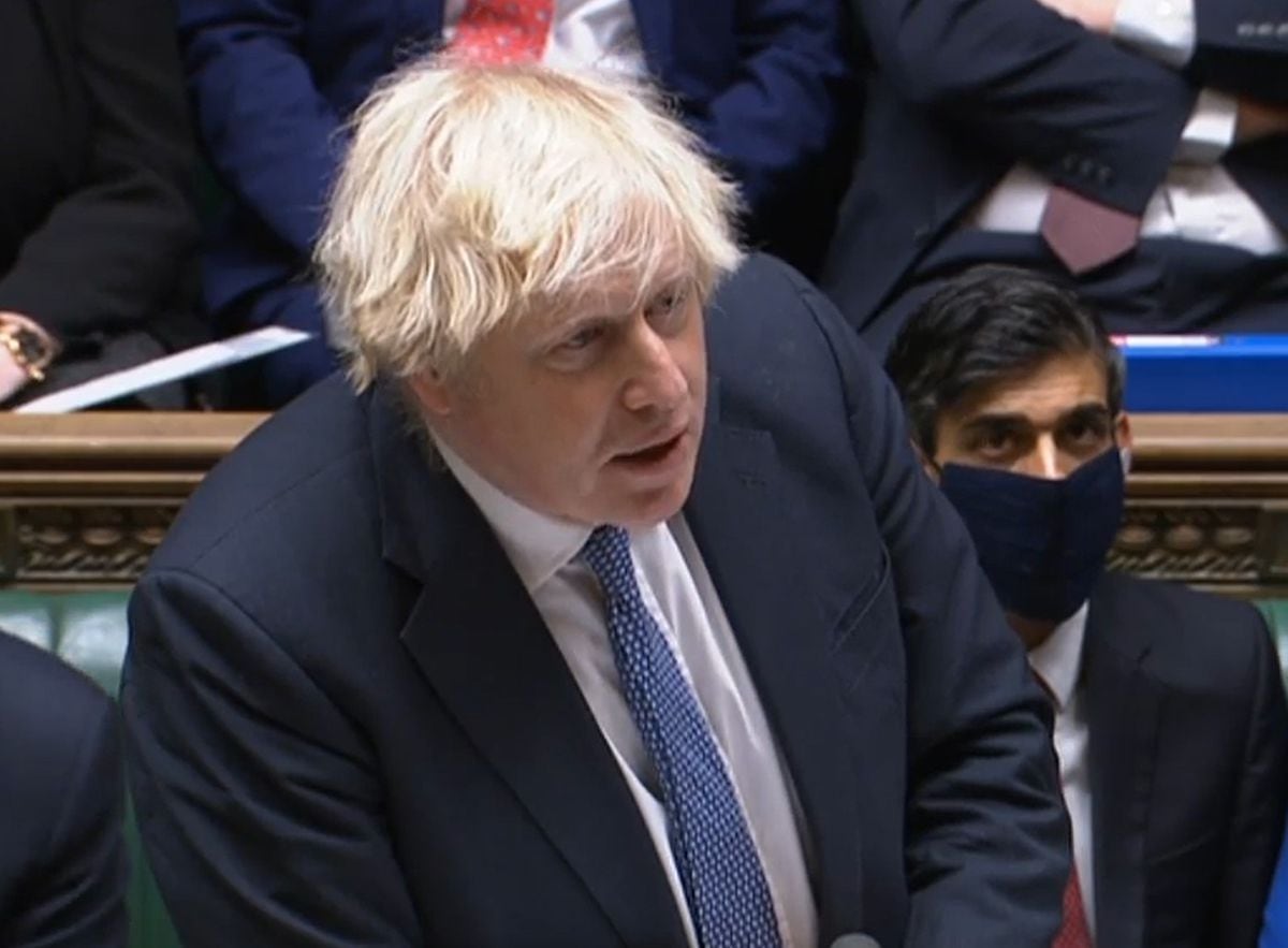 Prime Minister Boris Johnson. Photo: House of Commons/PA Wire.