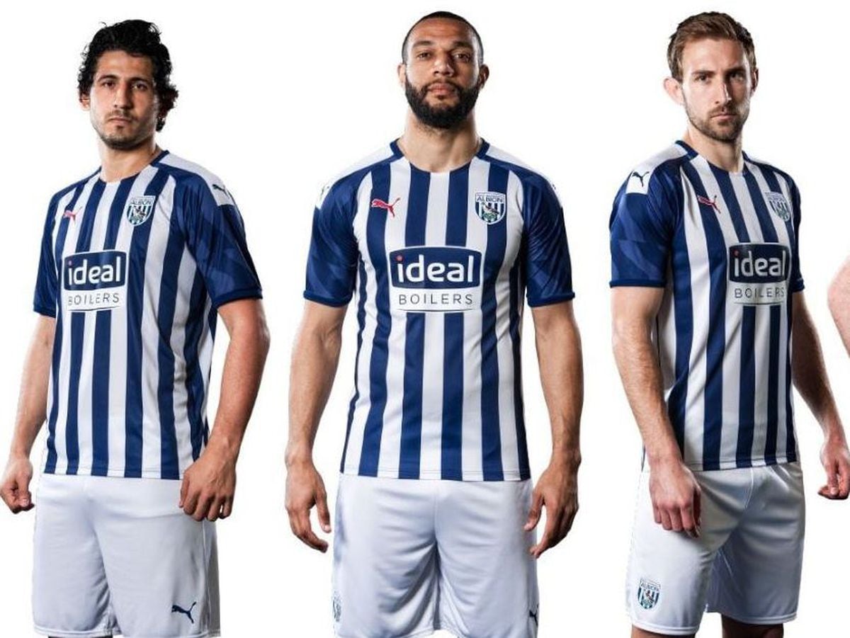 S Bromwich Albion ADULT MEN'S NEW Bnwt * 2018 19 West Brom Home Football Shirt 