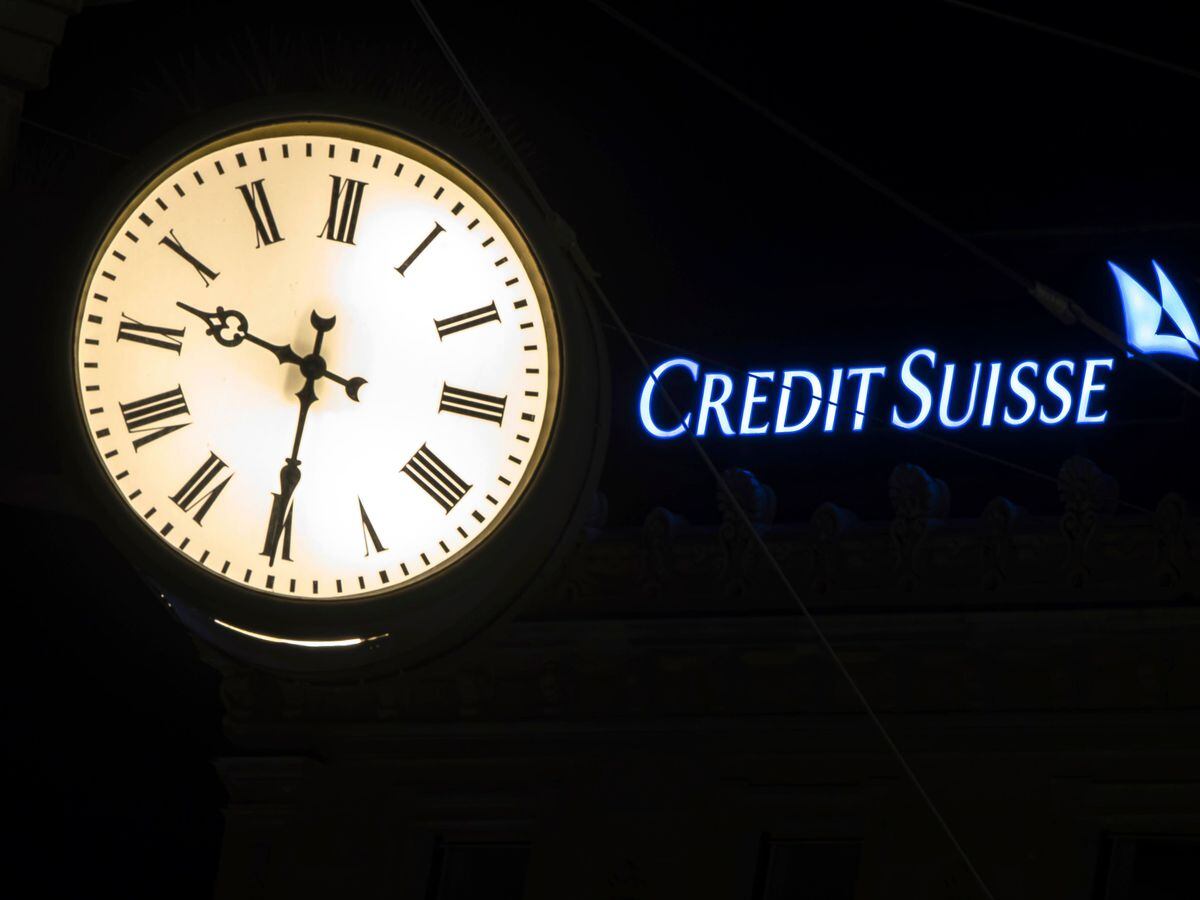 Credit Suisse clock