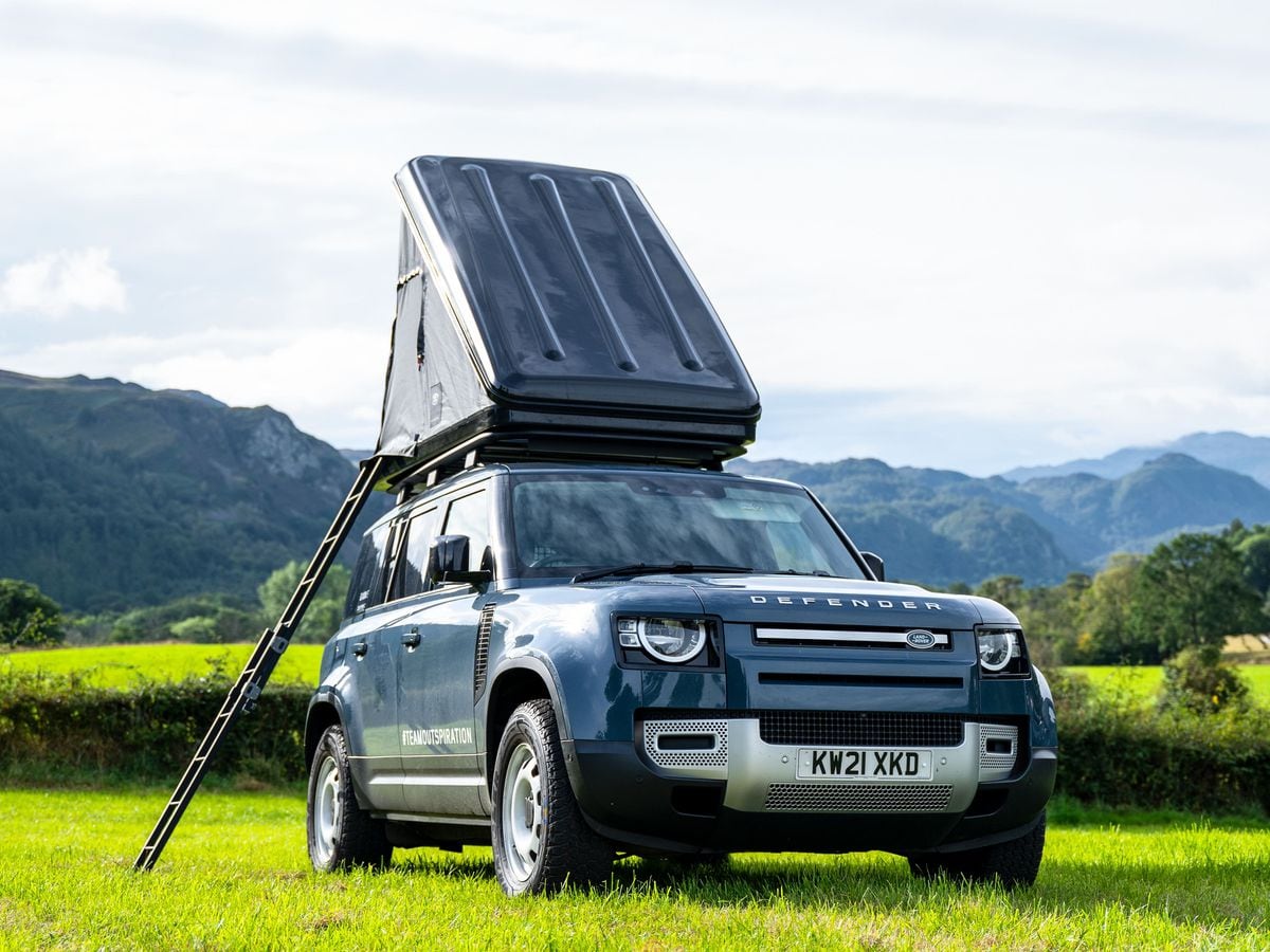 medaillewinnaar Fietstaxi Samenstelling Spending a weekend away in a roof tent-equipped Land Rover Defender |  Express & Star