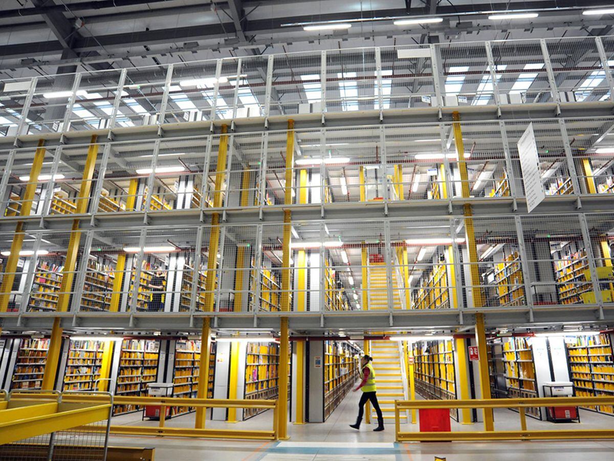 Amazon's fulfilment centre at Rugeley