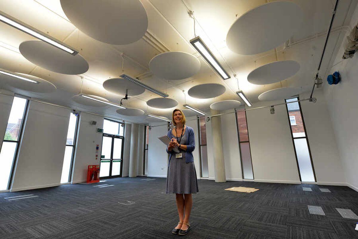 Library development manager Sue Ball in the new innovation suite