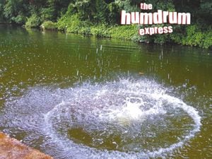 The album artwork for the new record from Kidderminster's The Humdrum Express