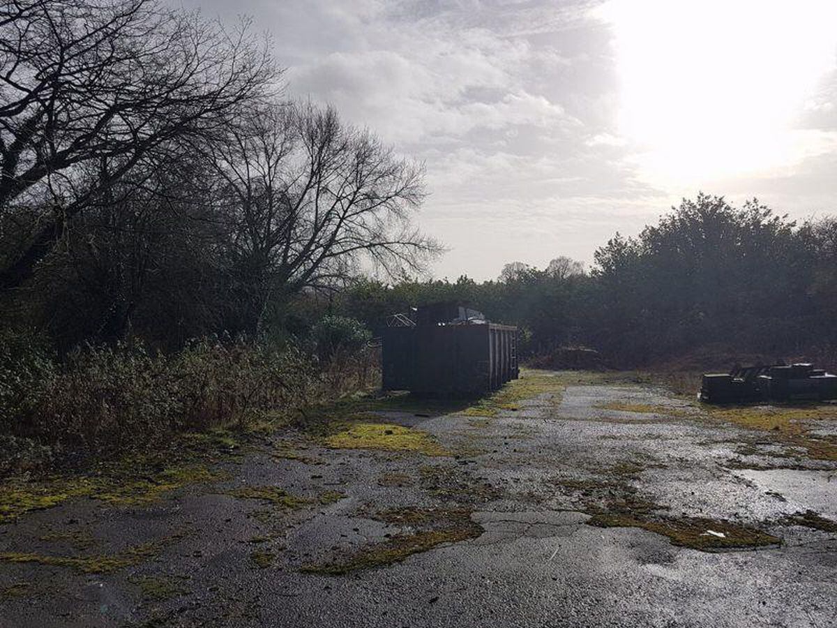 Land up for sale behind 30 Gorge Road, Sedgley. Photo: Cottons/Rightmove