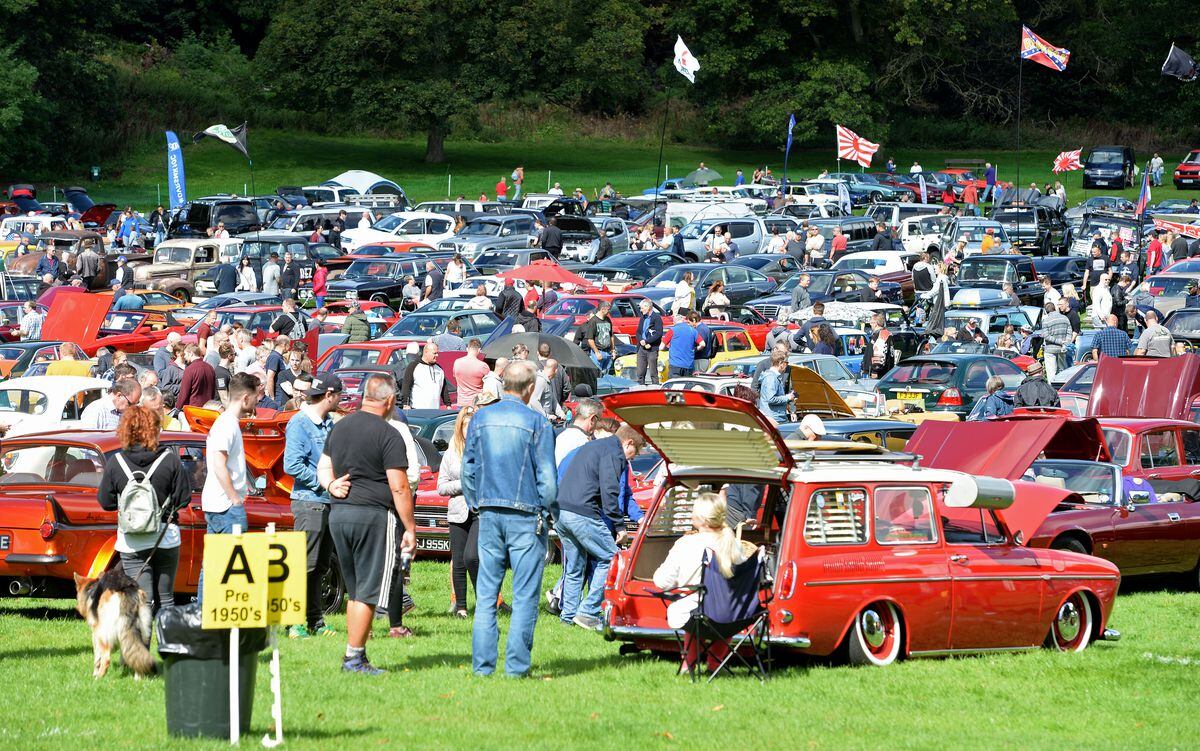 Himley Hall fuels vintage car show with pictures Express & Star
