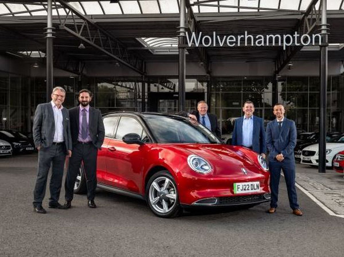 The Lookers team in Wolverhampton will be selling the new electric car