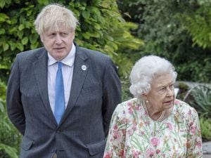 
              
File photo dated 11/6/2021 of Queen Elizabeth II and Prime Minister Boris Johnson before a reception at the Eden Project during the G7 summit in Cornwall. Downing Street has apologised to Buckingham Palace after it emerged parties were held in Number 10 the day before the Duke of Edinburgh's funeral last year. Issue date: Friday January 14, 2022. PA Photo. Two gatherings reportedly took place at Downing Street, with the Prime Minister's former director of communications James Slack apologising for the "anger and hurt" one of the events     a leaving do held for him
    
 had caused. See PA story POLITICS Coronavirus. Photo credit should read: Jack Hill/The Times/PA Wire
            
