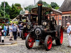 Steam on The Road event at Severn Valley Railway in Kidderminster