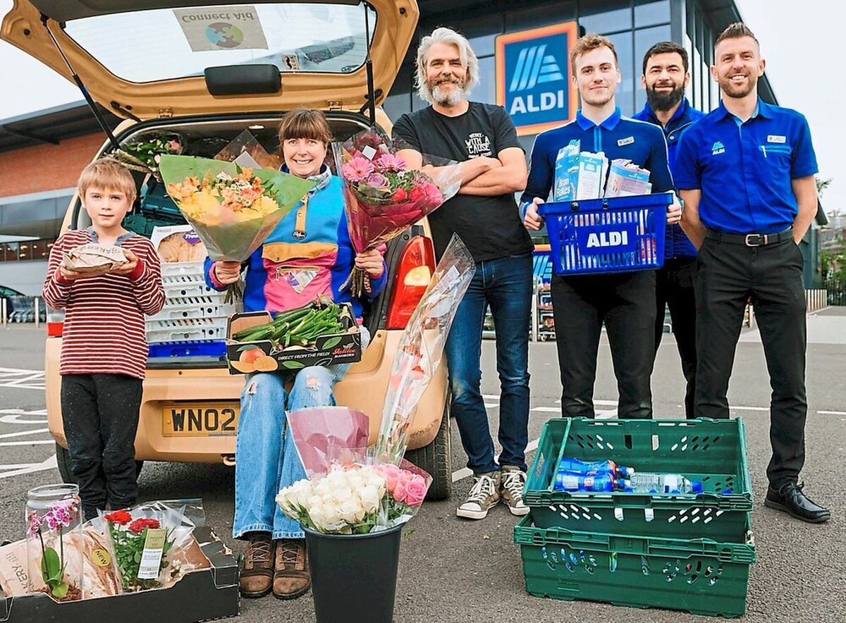 Telford-based Connect Aid delivers food to those unable to do their own shopping
