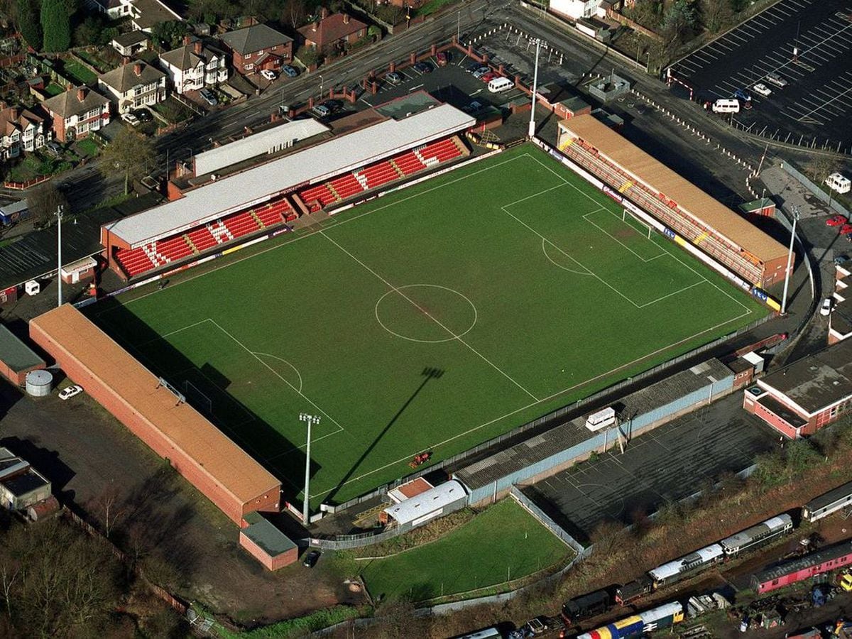 Four fans were removed from the Aggborough Stadium