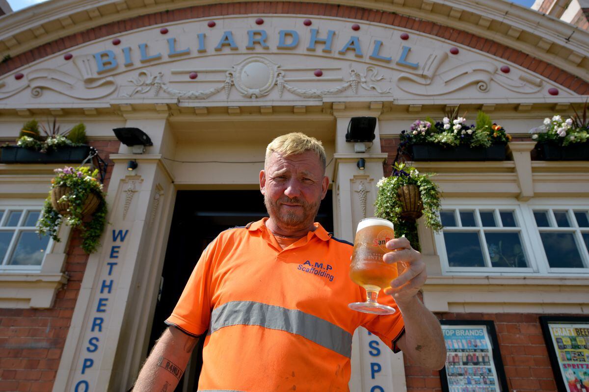 Gary Stanley says cheers as Wetherspoon bows out of The Billiard Hall