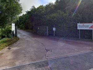 The entrance to Sandown Quarry of Stubbers Green Road in Aldridge. PIC: Google Street View
