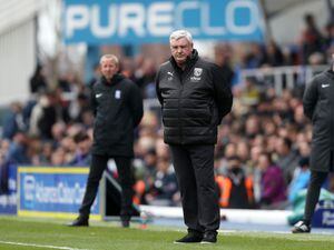 Steve Bruce during the clash with Birmingham City (Photo by Adam Fradgley/West Bromwich Albion FC via Getty Images).