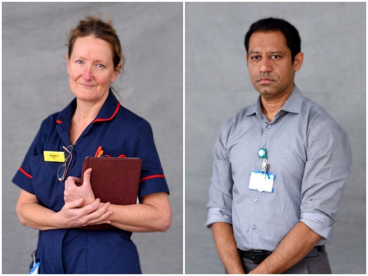 Meet the NHS heroes caring for patients with Covid-19 at Walsall Manor Hospital where nurse Areema Nasreen died after battling coronavirus. All portrait images: Tim Thursfield/Express & Star