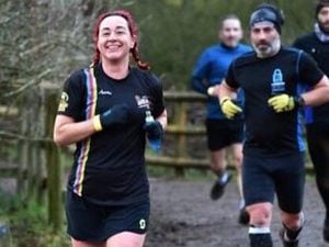 Runners on the Staffordshire Way