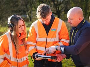 Apprentices at Severn Trent Water 