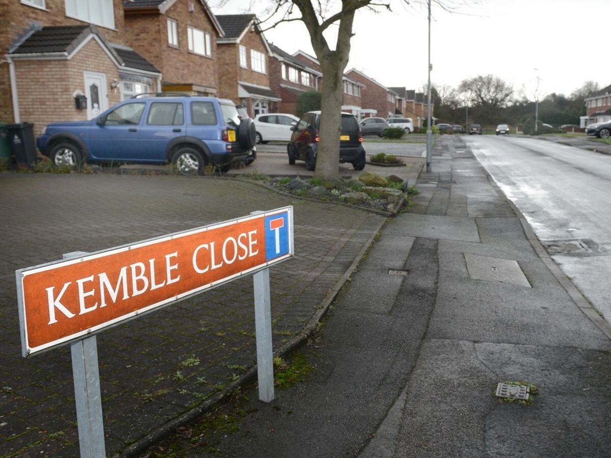 Kemble Close in Willenhall, where land was believed to have been contaminated for more than a decade