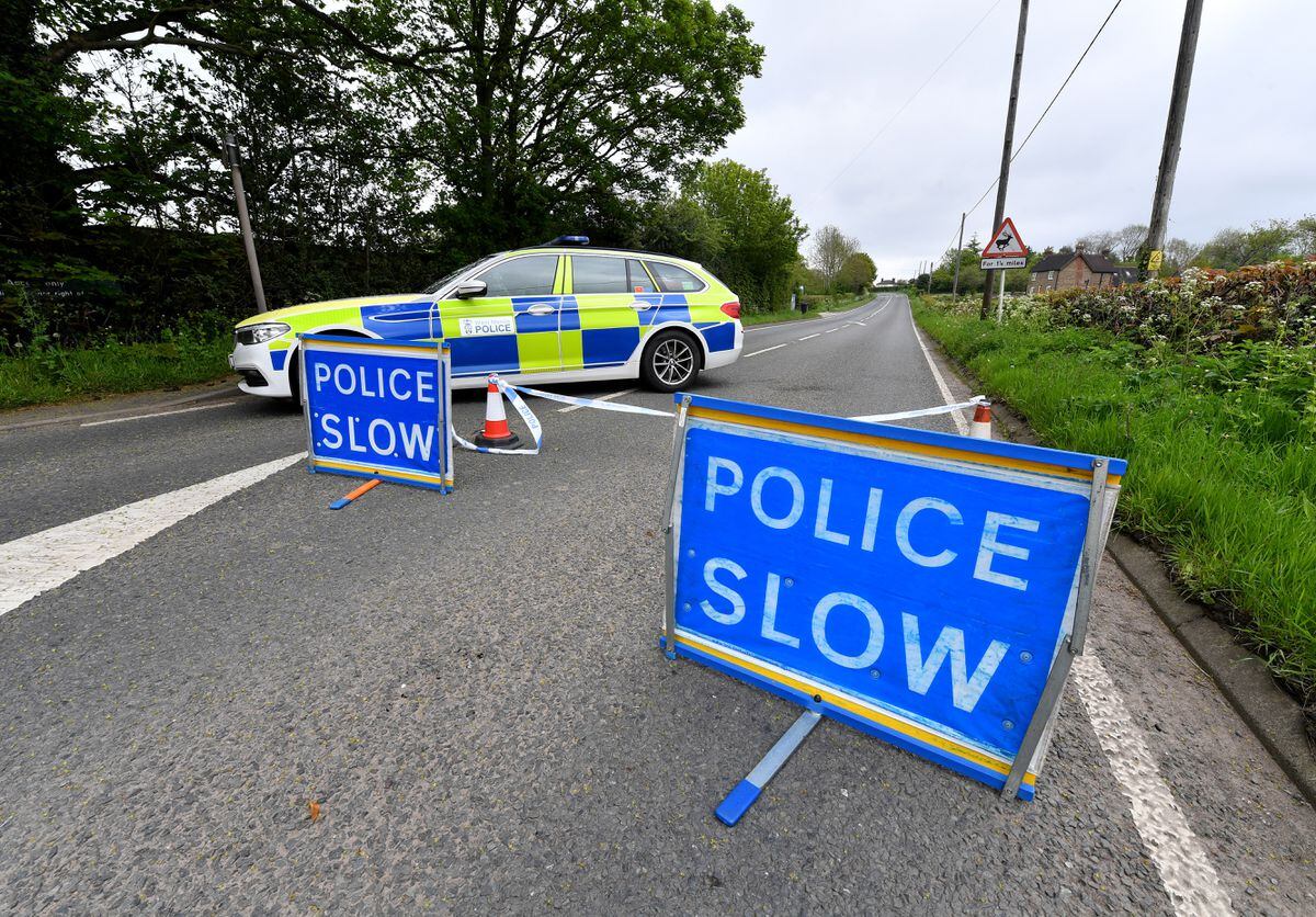The A456 was closed for two days after the crash