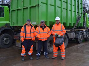 The binmen who helped find the cash