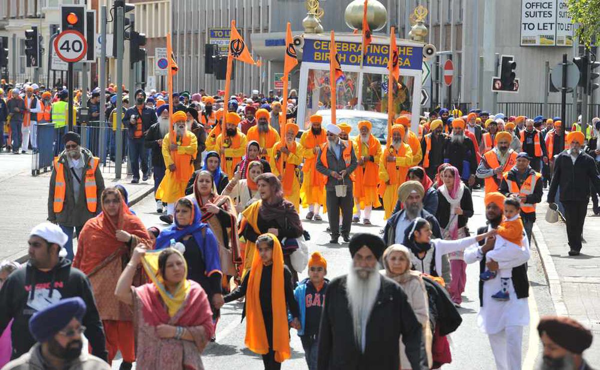 WATCH Thousands revel in festival of Vaisakhi in Wolverhampton