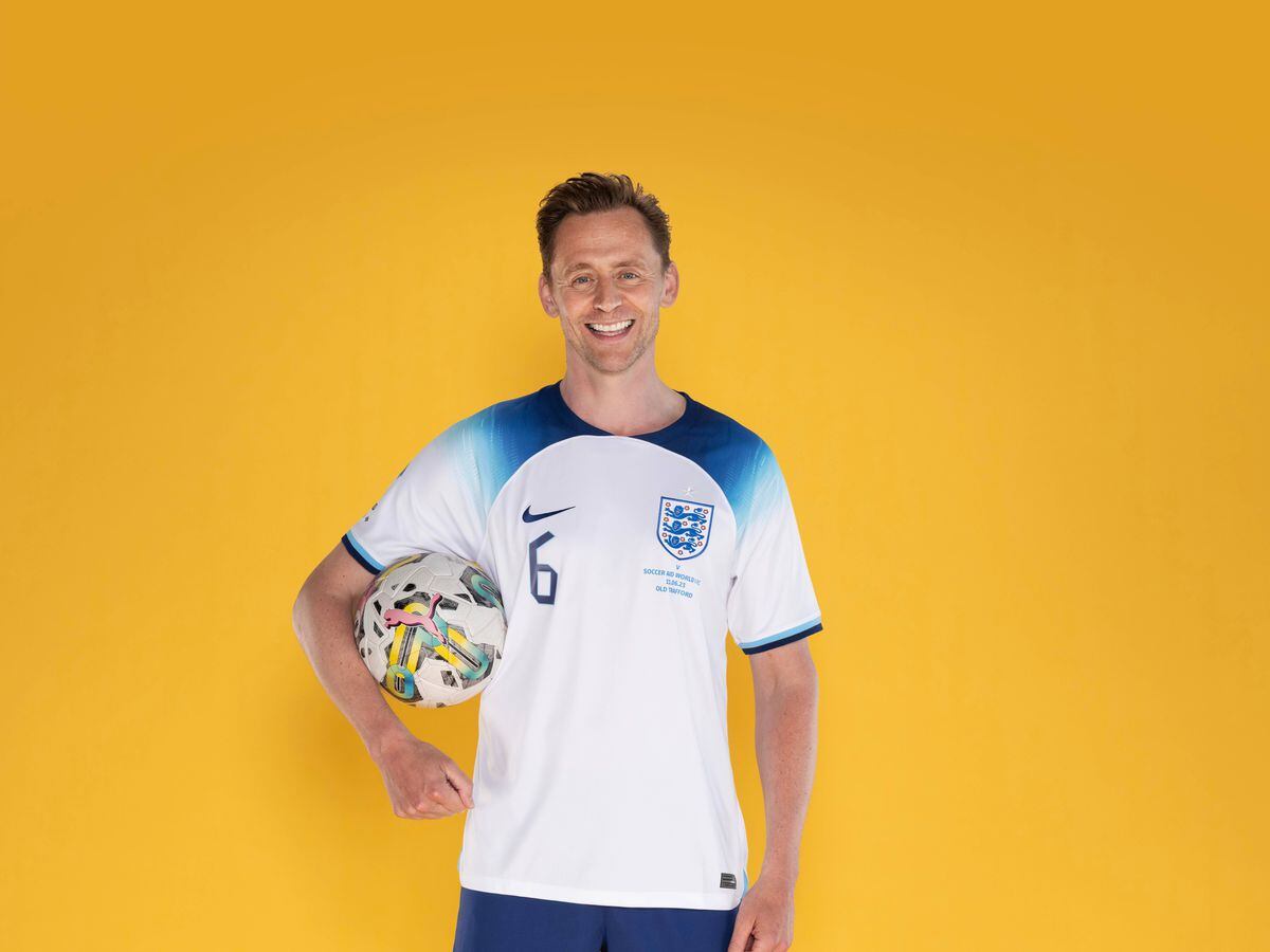 Tom Hiddleston Soccer Aid