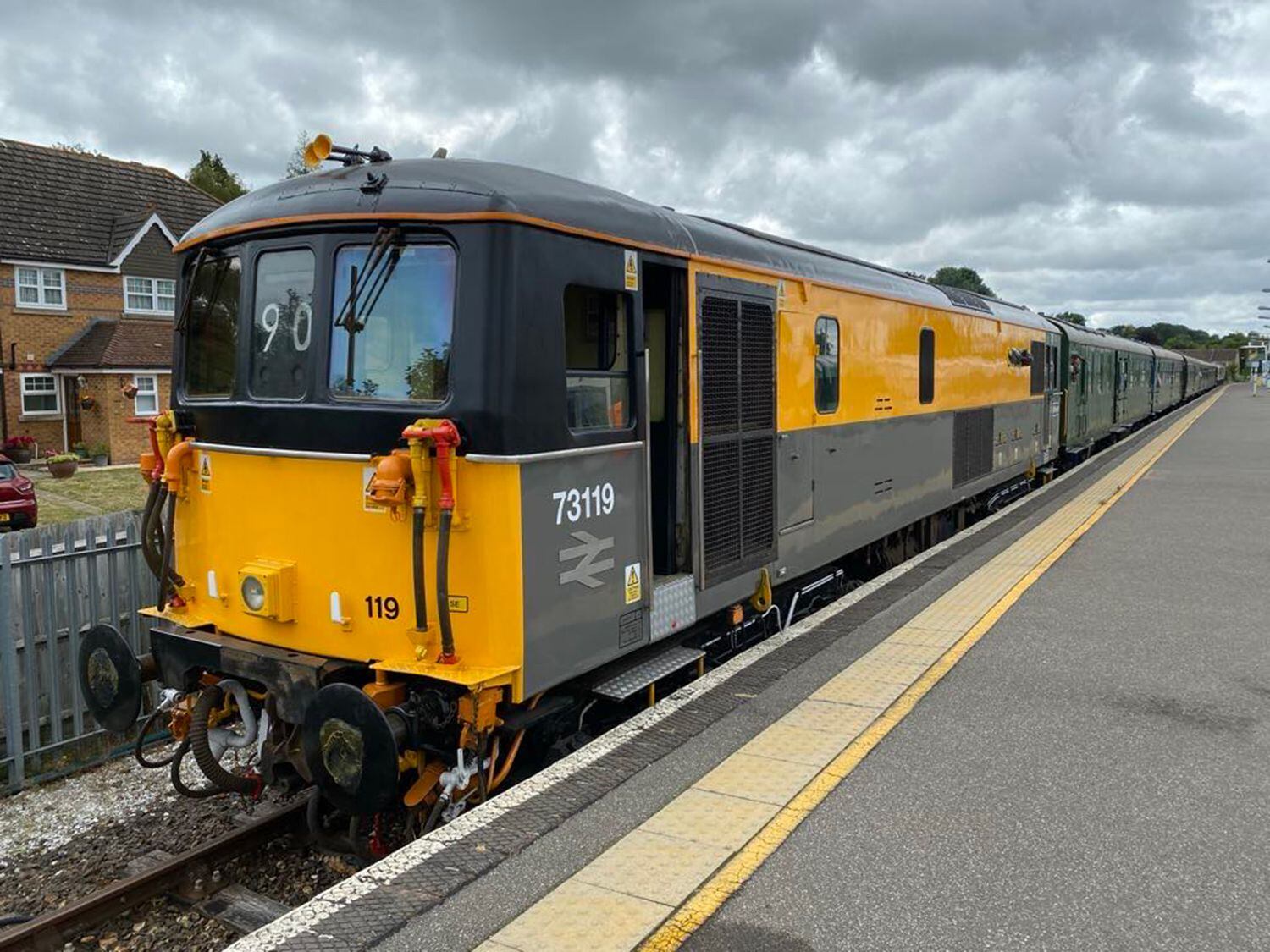 Loco with touching connection to Severn Valley Railway to visit for festival