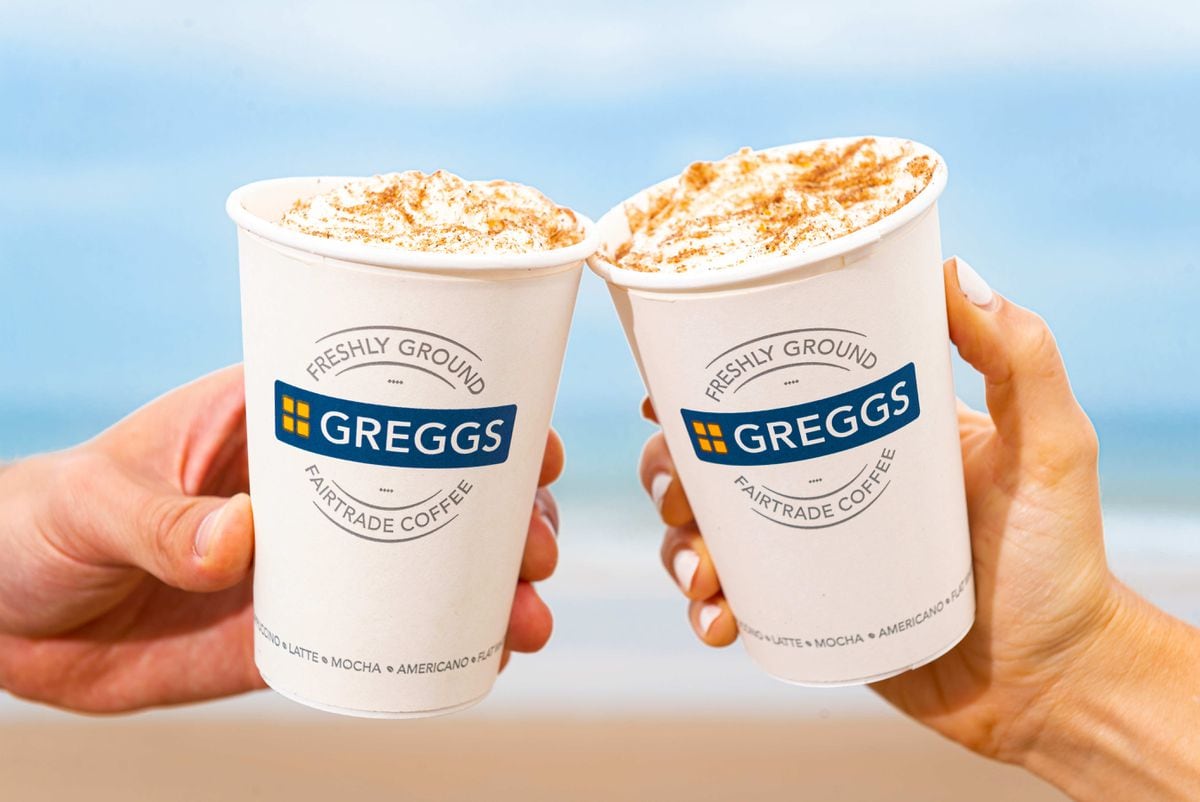 Greggs celebrates the return of the Pumpkin Spice Latte before any other high street coffee shops.