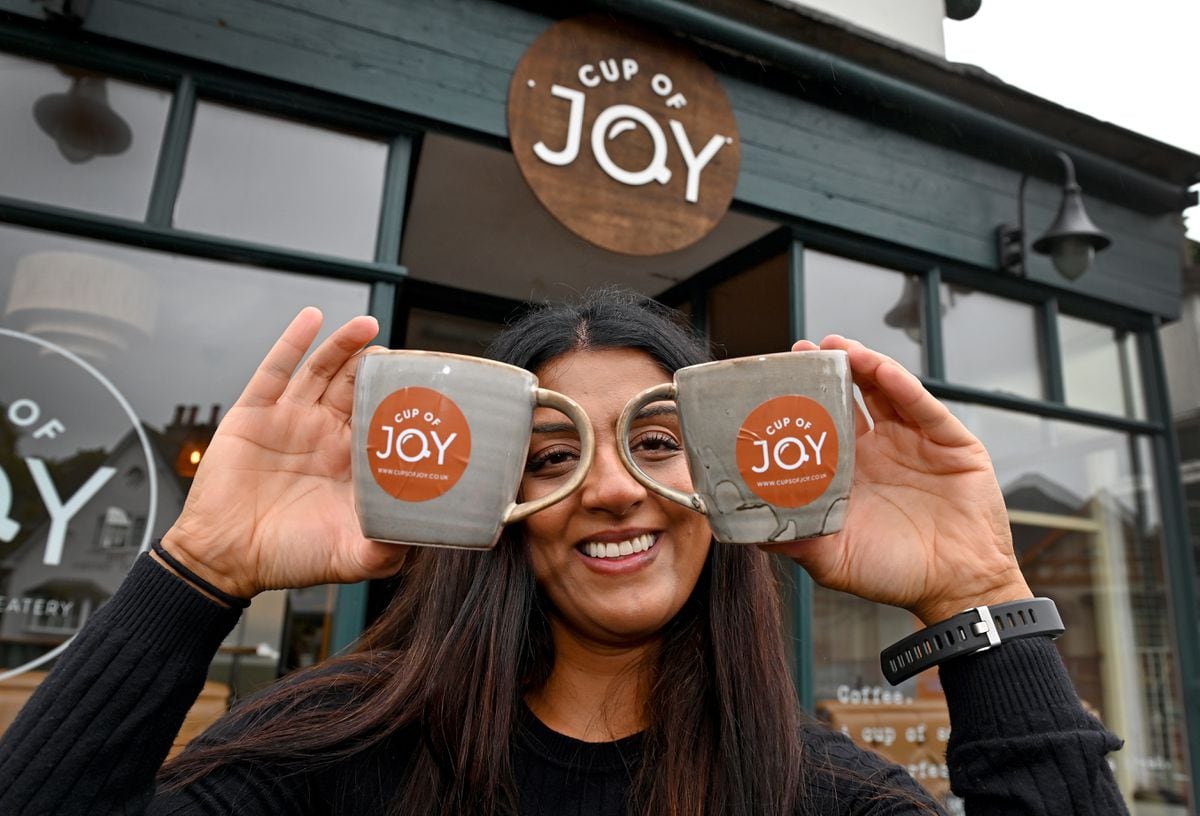 Ruth Uppal, owner of Cup of Joy. 