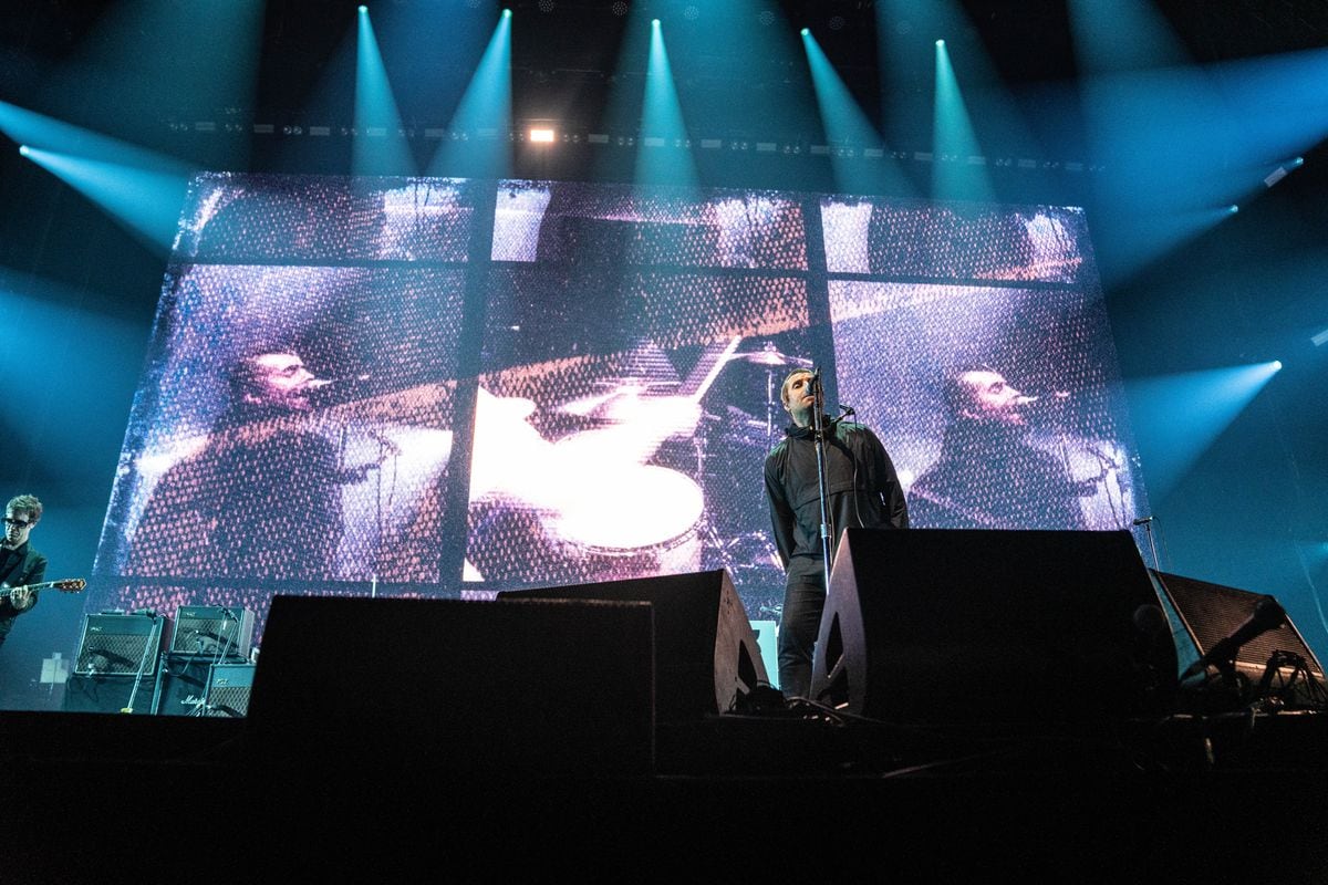 Liam Gallagher brought his tour to Arena Birmingham last night. Picture: Eleanor Sutcliffe