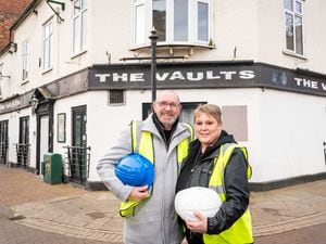 The Vaults in Rugeley is about to undergo a major refurbishment and be taken over by new operator Amanda Frisby and her husband Grahame. Photo: Ian Hodgkinson/Picture It.