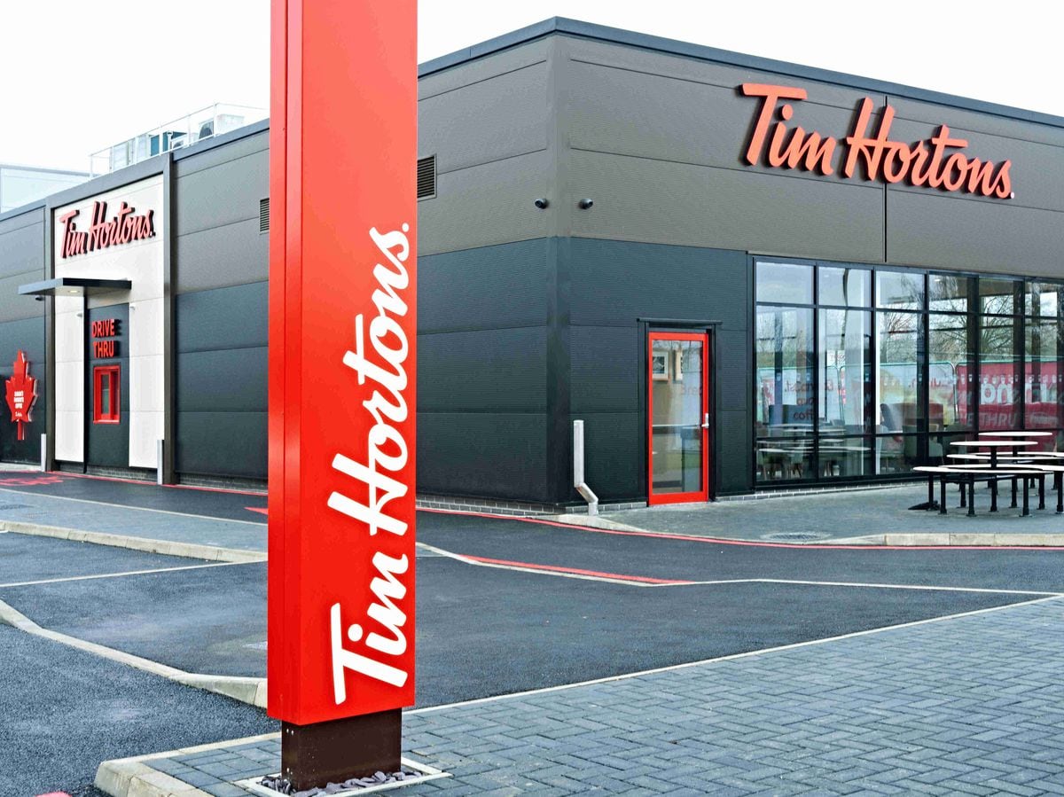 The new Tim Hortons at Merry Hill
