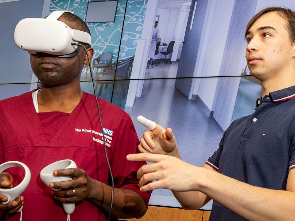 NHS staff get virtual reality tour of new £15m Cannock hospital facility