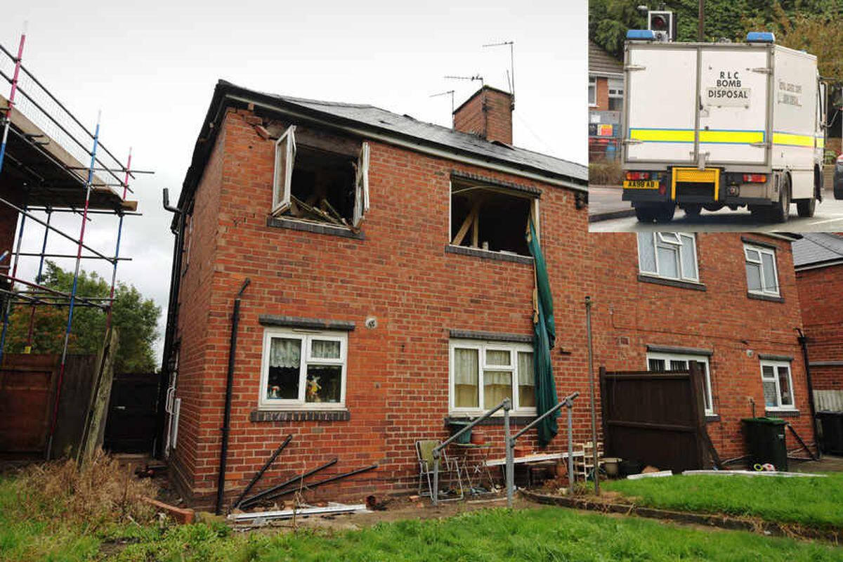 IN PICTURES and VIDEO: Bomb squad called as two injured and 20 evacuated in Rowley Regis explosion